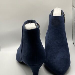 Chic Midnight Blue Women's Ankle Booties